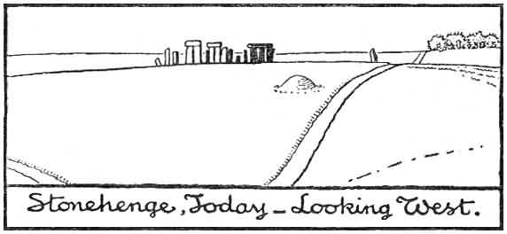 Stonehenge, Today—Looking West.