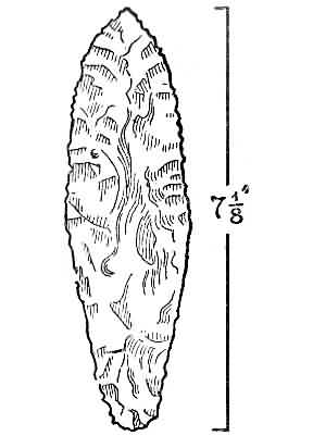 Flint dagger. Stonehenge Dn.