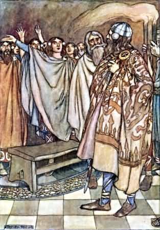 A mighty shout of exultation arose from the Ulstermen A mighty shout of exultation arose from the Ulstermen