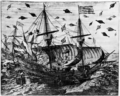 SHIP AND FLYING FISH SHIP AND FLYING FISH