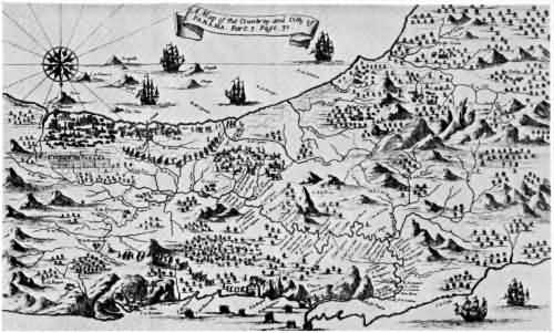 THE ISTHMUS A Map of the Country and Citty of PANAMA. Part. 3. Page. 31.