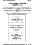 Antidote contre l'Arminianisme