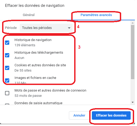 Historique de navigation