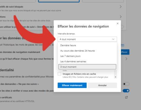 Confidentialité et services