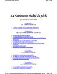 La saisissante réalité du péché