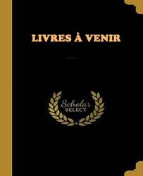 Livre à venir